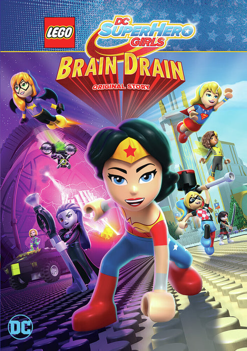 LEGO DC Super Hero Girls: Brain Drain (MOD) (DVD MOVIE)