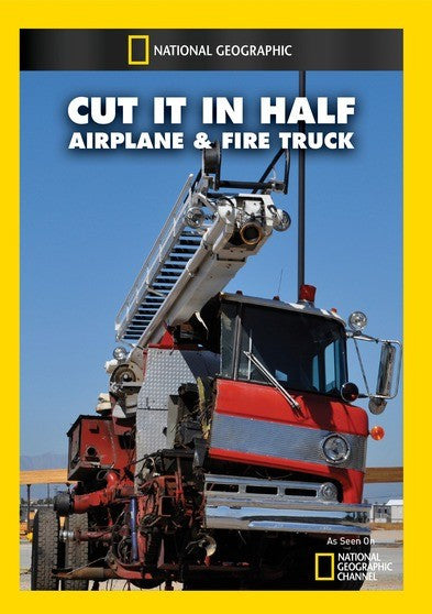 Cut It In Half: Airplane and Fire Truck (MOD) (DVD Movie)