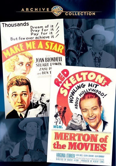 WAC Double Features: Make Me a Star / Merton of the Movies (MOD) (DVD Movie)