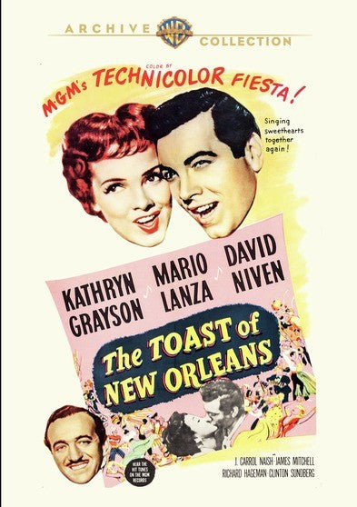 The Toast of New Orleans MOD DVD Movie Margarita s Video